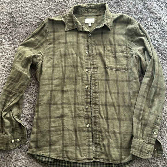 Sonoma Other - Green plaid Sonoma Button Down